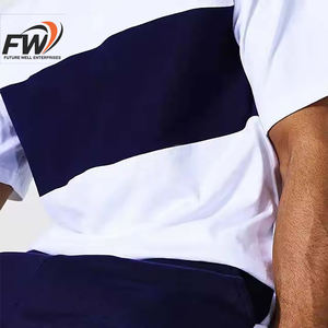 เสื้อยืดและกางเกงขาสั้น Low Moq สำหรับขายดี ชุดกีฬาฤดูร้อนผู้ชาย แห้งเร็ว ชุดออกกำลังกายฤดูร้อนผู้ชาย - Product Image 4