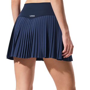 Ensemble de survêtement et jupe de tennis en nylon léger de haute qualité pour femme, ensemble 2 pièces coupe-vent, option OEM personnalisée - Product Image 6