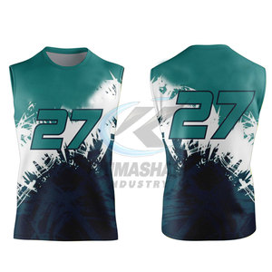 Uniforme de football américain en polyester durable et respirant, coutures renforcées, design personnalisable pour l'entraînement sportif des hommes adultes - Product Image 5