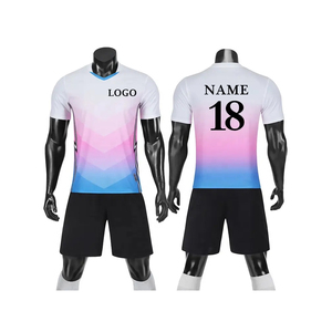 เสื้อฟุตบอลผู้ใหญ่ ฤดูหนาว ฤดูร้อน แบบ unisex ลายพิมพ์ดิจิทัล ผ้าโพลีเอสเตอร์ 100% ระบายอากาศ แห้งเร็ว แบบสั้น สำหรับนักกีฬา - Product Image 6
