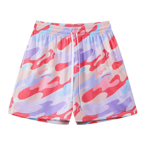 Pantalones Cortos de Malla Casuales para Hombre, Personalizados, Transpirables, para Verano, Deportes, Gimnasio, Venta al Por Mayor OEM - Product Image 4