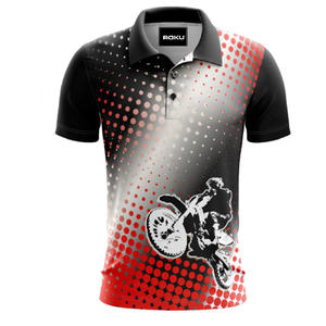 Polo personalizado sublimación camisas | OEM/ODM impresión ropa deportiva para hombres y mujeres al por mayor sublimación polos sublimación - Product Image 3