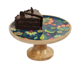 แท่นวางเค้กไม้มะม่วงพร้อมเครื่องครัวพิมพ์ลายตัวเลขไม่ซ้ำใครพร้อมทนทาน - Product Image 3