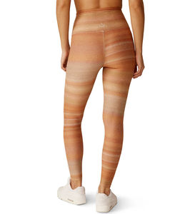 Pantalons de yoga pour femmes 100% coton respirant, taille élastique et leggings de yoga avec motif uni personnalisé, provenant du Pakistan - Product Image 5