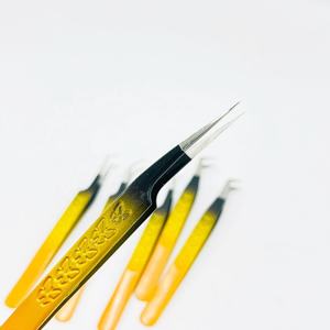 แหนบปลายแหลมสำหรับต่อขนตาปลอมแหนบปลายแหลมทำจากสเตนเลสสตีลคุณภาพสูง - Product Image 3