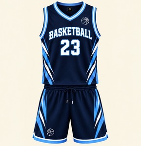 Ensemble de maillots de basket-ball personnalisés sans manches, uniforme sportif à séchage rapide pour l'entraînement et les matchs des jeunes - Product Image 1