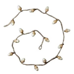 Guirnalda de Metal De Luna Dorada y estrella para decoración del hogar guirnalda colgante elegante cadena bodas fiesta eventos guirnalda decorativa de Luna - Product Image 1