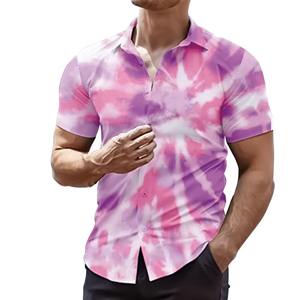 Las mejores camisetas polo tie-dye para hombre, de última tendencia en fabricación, de alta calidad y tamaño personalizado. - Product Image 1