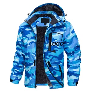 Veste d'hiver de chasse camouflage sur mesure, respirante, en softshell, imperméable, avec fermeture éclair, pour activités en zone basse - Product Image 4