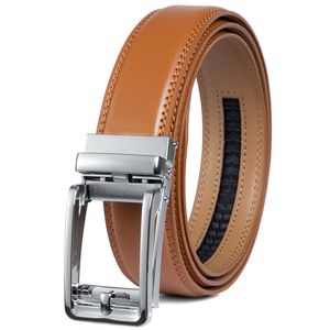 Cinturón de Cuero Genuino Ajustable y Cómodo para Hombre, con Hebilla Deslizante - Product Image 1