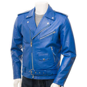 Chaqueta de Invierno Personalizada de Alta Calidad para Hombre, Cuero Vacuno Genuino, Resistente al Viento y al Agua, Estilo Urbano - Product Image 1