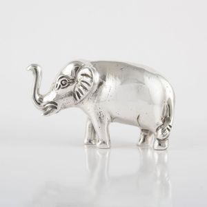 Elegant Aluminum <b>Elephant</b> Sculpture Ideal For Living Room <b>Decoration</b> Office Desk Showpiece And Festive Gift Purpose - Product Image 1