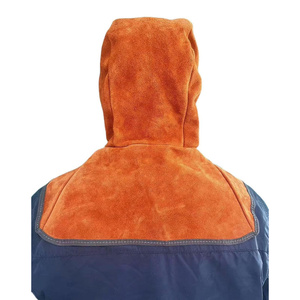 หน้ากากเชื่อมหนังวัวแท้ ป้องกันศีรษะและลำคอ สำหรับทุกเพศ - Product Image 4