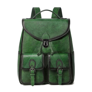 Oem Service Top Selling Leather <b>Backpacks</b> Bulk Quantity Leather <b>Backpacks</b> Low Moq Leather <b>Backpacks</b> - Product Image 1
