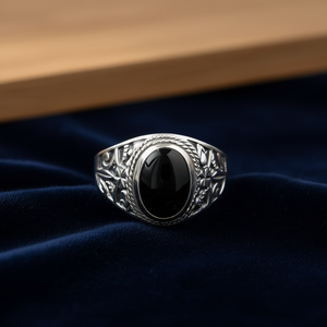 แหวนออนิกซ์สีดำ น้ำหนัก 7.3 กรัม - Product Image 3