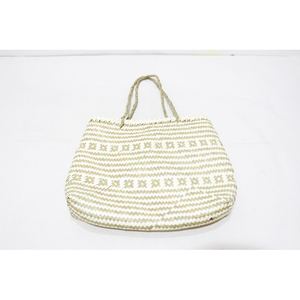 Natural Seagrass Woven Tote Bag Eco-friendly Handmade Fashion Shopping Beach Handbag - Product Image 3