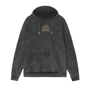 Sweat à capuche pour homme le plus vendu, délavé à l'acide, imprimé, personnalisable, en molleton 100% coton de haute qualité, écologique - Product Image 1