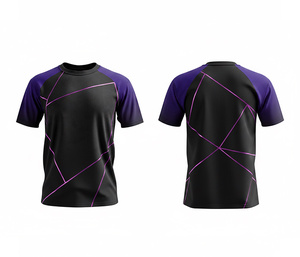 OEM Sublimation Breathable Short Sleeve Sports T-Shirt Performance Sportswear | <b>Men</b> Women Adults Sizes | Lightweight Quick Dry - Product Image 3