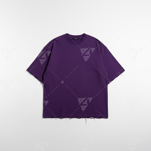 T-shirts décontractés pour hommes personnalisés en provenance du Pakistan, 100% coton, 200 grammes, design uni, coupe ample, impression numérique - Product Image 4
