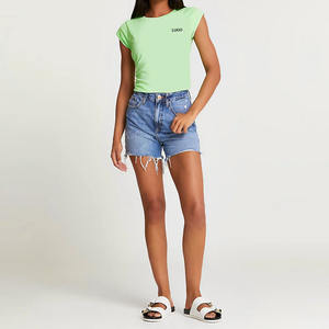 T-shirt Coupe Droite Tendance Minimaliste Quotidien Décontracté Moderne Manches Courtes Confortable Streetwear Mode Avant-Gardiste 2026 - Product Image 4