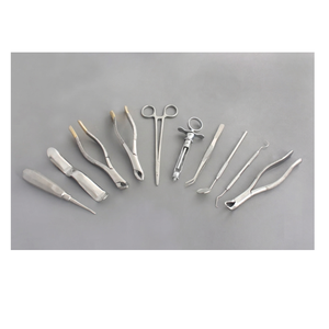 Kit d'extraction dentaire de qualité supérieure, 10 pièces, avec forceps d'extraction, approuvé CE ISO13485 - Product Image 2