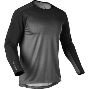 Maillot de course personnalisé de haute qualité en Spandex/Polyester sublimé, écologique, respirant, à manches longues, pour moto et sports automobiles - Product Image 5