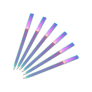 Juego Profesional de 50 Limas de Uñas Reutilizables de Doble Cara para Salón, Grano 100/180, Alta Calidad - Product Image 2