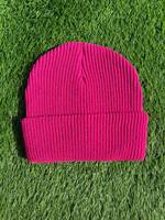 Bonnet unisexe personnalisé pour adulte, rayé, 100 % acrylique, tricoté plat, décontracté, pour l'hiver, OEM, marque privée et vente en gros