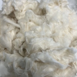 Residuos textiles de algodón Comber noil residuos de algodón cardado de Vietnam para hilado de hilo acolchado en blanco crudo mejor precio _ Sra. Min - Product Image 5