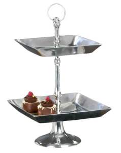 Support à gâteau élégant en métal pour les fêtes d'anniversaire, les mariages, les célébrations, la présentation des desserts sur la table - Product Image 6