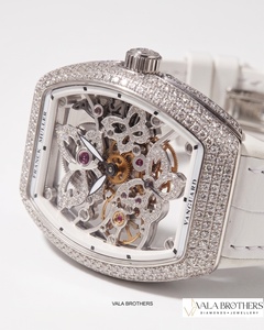 Reloj de Lujo con Diamantes Moissanite para Hombre y Mujer, Estilo Hip Hop, Brillante, de Diseño Premium - Product Image 1