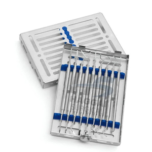 Kit d'instruments parodontaux best-seller pour implants dentaires, chirurgie et orthodontie – Prix abordable, conception personnalisée, kit de chirurgie dentaire - Product Image 6