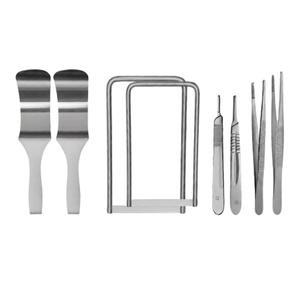 Kit de 38 Piezas para Apendicectomía y Hernia, Instrumentos Quirúrgicos Reutilizables de Acero Inoxidable Alemán, Set de Tijeras y Pinzas - Product Image 5