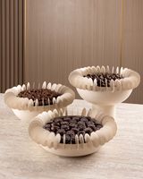Plateau à chocolat de luxe, bol à chocolat haut de gamme, plateau à bonbons design, plateau décoratif pour chocolat, bol de service moderne