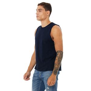 Bella + toile marine unisexe Jersey Muscle débardeur-100% coton peigné et ring-spun respirant décontracté sans manches débardeur pour hommes - Product Image 4