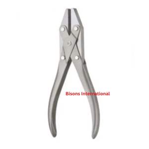 คีมดึงลวดคู่ขนานแบบแมนนวล BISONS ทำจากสแตนเลส สำหรับการผ่าตัดกระดูกและข้อ ใช้จับลวด K ได้ รับรองมาตรฐาน CE - Product Image 1