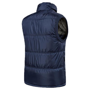 เสื้อโค้ทมีฮู้ดแบบเป็นทางการ ดีไซน์ใหม่ปี 2026 ระบายอากาศได้ดี ขายส่ง พร้อมปักโลโก้ตามสั่ง เสื้อกั๊กพัฟเฟอร์ผู้ชาย - Product Image 6