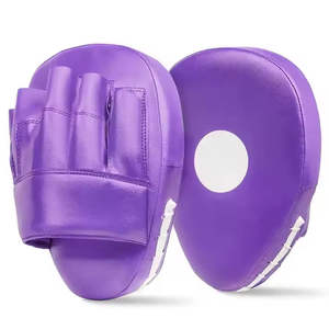 Guantes de boxeo de entrenamiento de cuero de vaca de alta calidad de fábrica OEM, gran oferta, almohadillas para objetivos, guantes de artes marciales y boxeo - Product Image 1