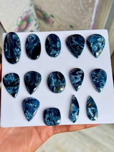Export Quality Pietersite Gemstone Natural Chatoyant Blue Brown Stone for Rings Pendant <b>Beads</b> Jewelry Available In Bulk Quantity - Product Image 2