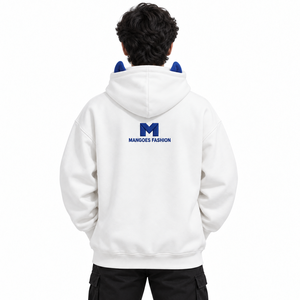 Sudadera con Capucha para Hombre, Servicio OEM Personalizado, 100% Algodón, Corte Holgado, Transpirable, Ecológica, Impermeable, con Logotipo Frontal, Forro Polar - Product Image 2