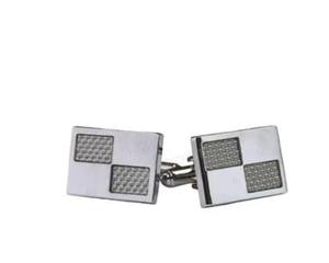 Mancuernillas Personalizadas de Lujo para Hombre |   Mancuernillas de Acero Inoxidable y Plata de Ley 925 |   Joyería al por mayor para puños de camisa de negocios y bodas - Product Image 1