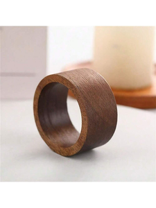 Anillo para Servilletas de Madera de Diseño Indio, Personalizable, Económico, Rústico, de Alta Calidad, el Más Vendido en India - Product Image 4