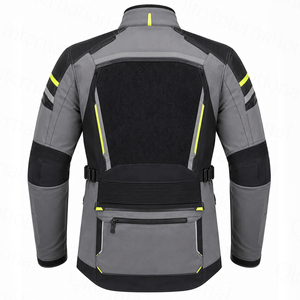 เสื้อแจ็คเก็ตมอเตอร์ไซค์แบบ Heavy Duty Adventure Touring Sport Cordura Mesh  พร้อมช่องเก็บของหลายช่อง  พร้อมแผ่นกันกระแทก CE  ผ้ากันน้ำ - Product Image 3