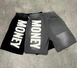 Shorts amples pour homme avec logo personnalisé, pour la gym, le sport, la course, le fitness, la plage, le basketball, le jogging - Product Image 2