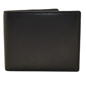 Coronet International Genuine Leather Bifold <b>Wallet</b> <b>Men</b> Multi-Card Holder Short Fold Closure <b>Black</b> - Product Image 2
