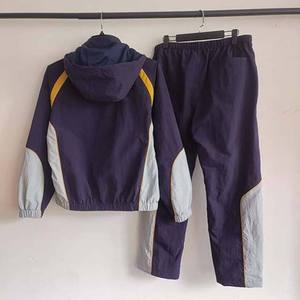 Conjunto Deportivo Cortavientos al por Mayor con Ribete Reflectante para Hombre, Poliéster, Largo Completo - Product Image 5