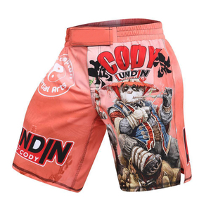 Shorts MMA de haute qualité, tissu flexible, mouvements confortables, séchage rapide, vêtements de sport, vente en gros, exportateur OEM ODM - Product Image 1