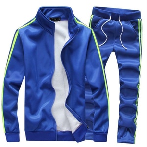 Chándal Azul para Hombre, Estilo Casual, Color Sólido, con Capucha, Transpirable, 100% Algodón, Ligero, Corte Regular, para Invierno - Product Image 1