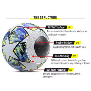 Balón de Fútbol Clásico para Entrenamiento, Agarre Fuerte, Material Duradero, Perfecto para Prácticas y Sesiones de Entrenamiento al Aire Libre - Product Image 6