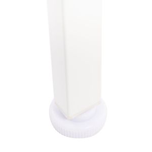 Libreria a 4 Ripiani Bianco Avorio, Eleganti Scaffali a Scala - Product Image 4